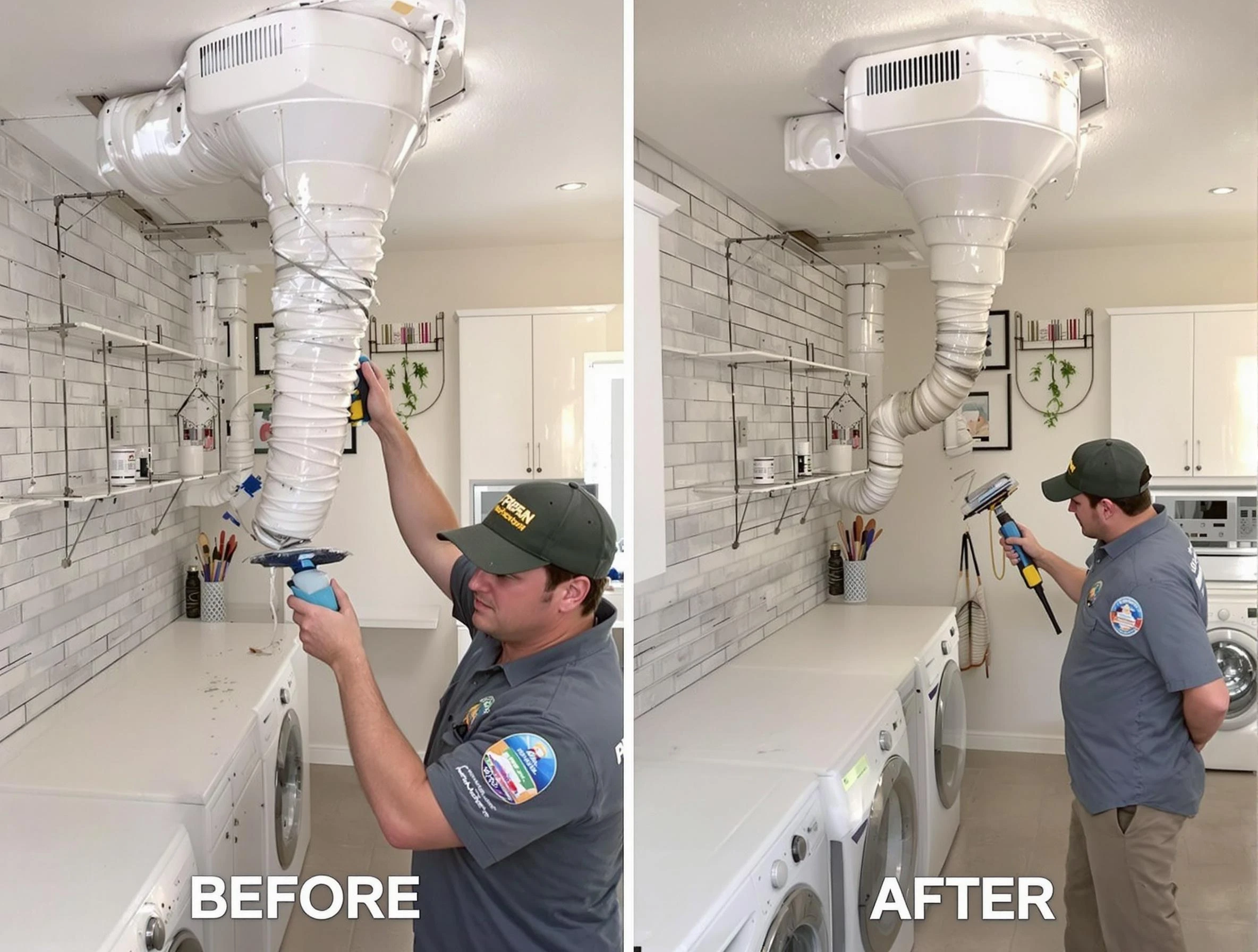 Professional dryer exhaust vent cleaning by Citrus Park Dryer Vent Cleaning in Citrus Park