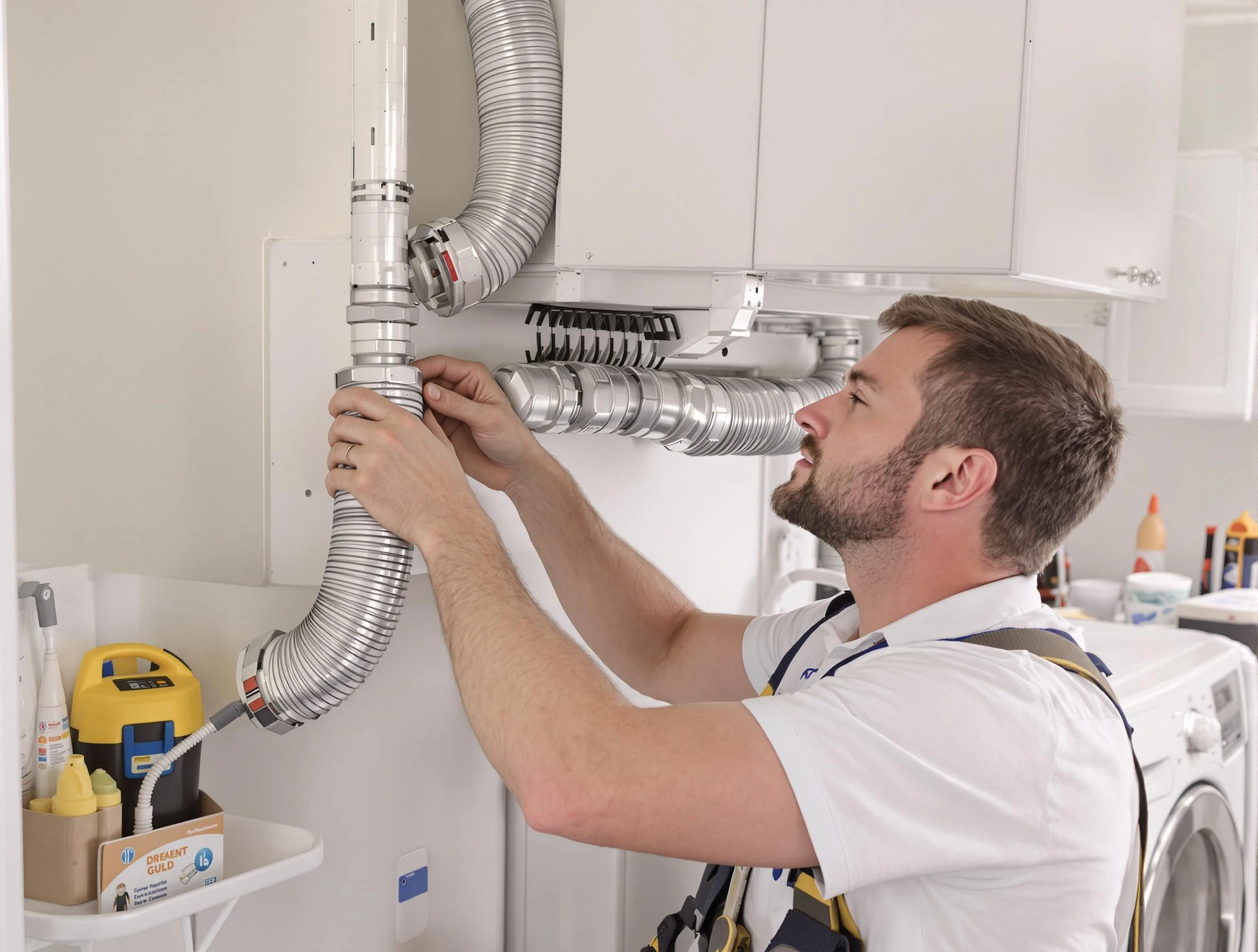 Professional dryer vent repair and installation by Citrus Park Dryer Vent Cleaning in Citrus Park
