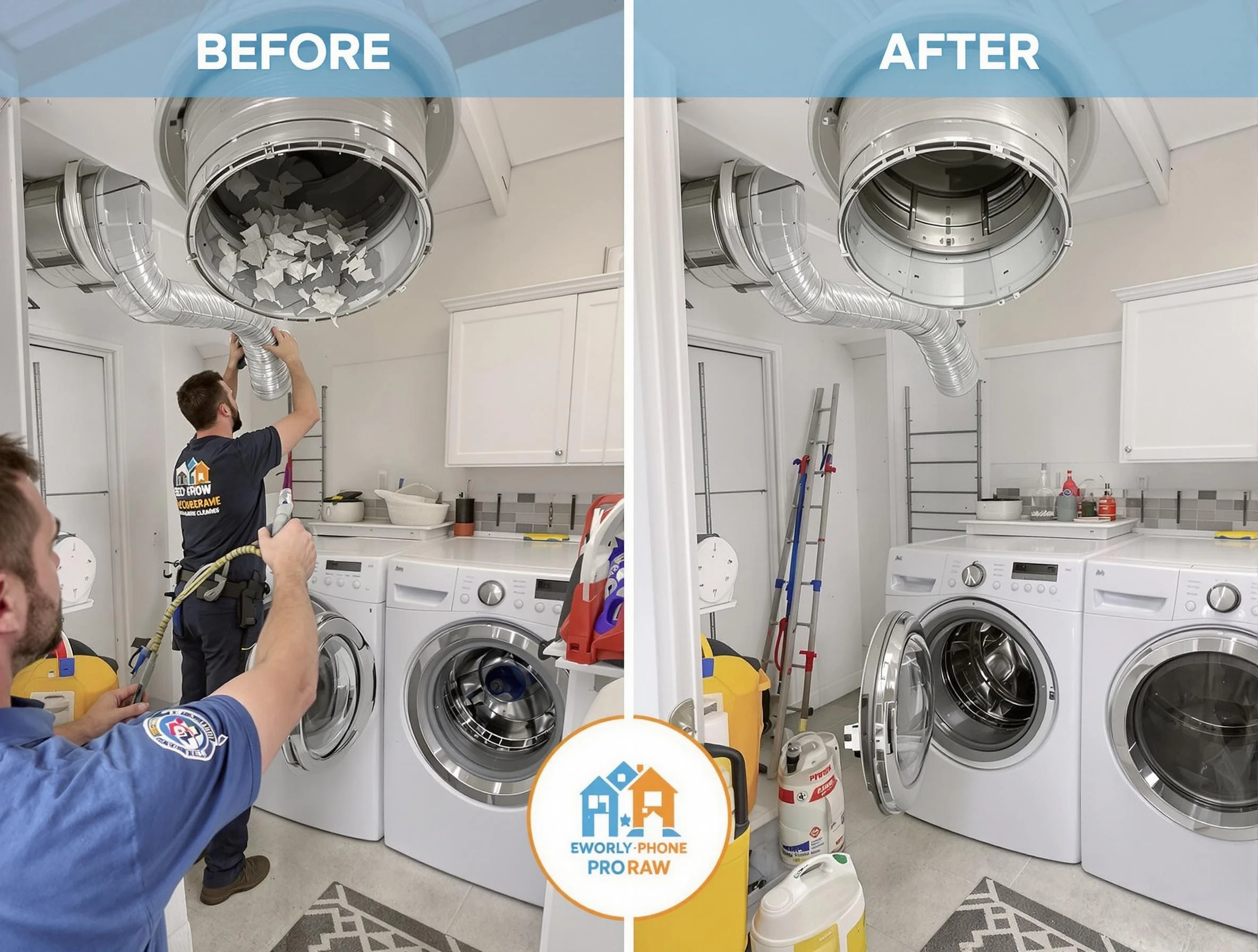 Residential dryer vent cleaning by Citrus Park Dryer Vent Cleaning in Citrus Park